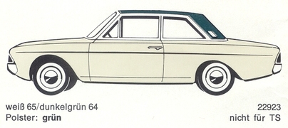 Weiss 65 / Dunkelgrn 65